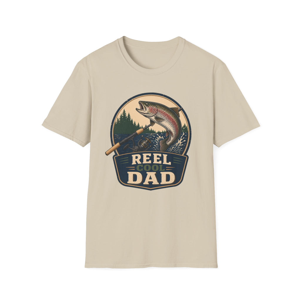Reel Cool Dad T-Shirt - Trout