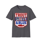 Trout White & Blue T-Shirt