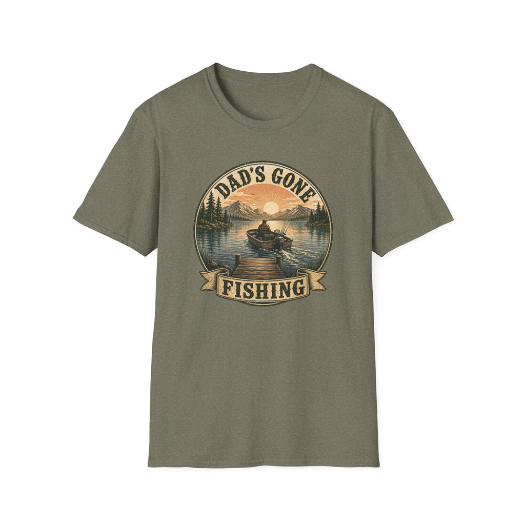 Dad's Gone Fishing T-Shirt
