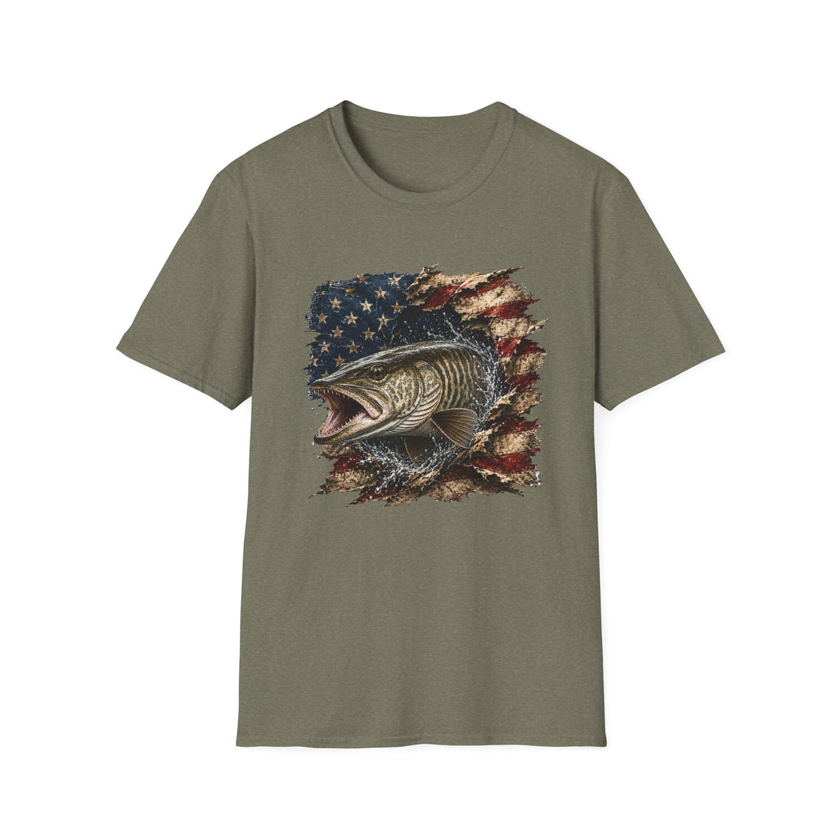 Casting for Freedom - Musky T-Shirt