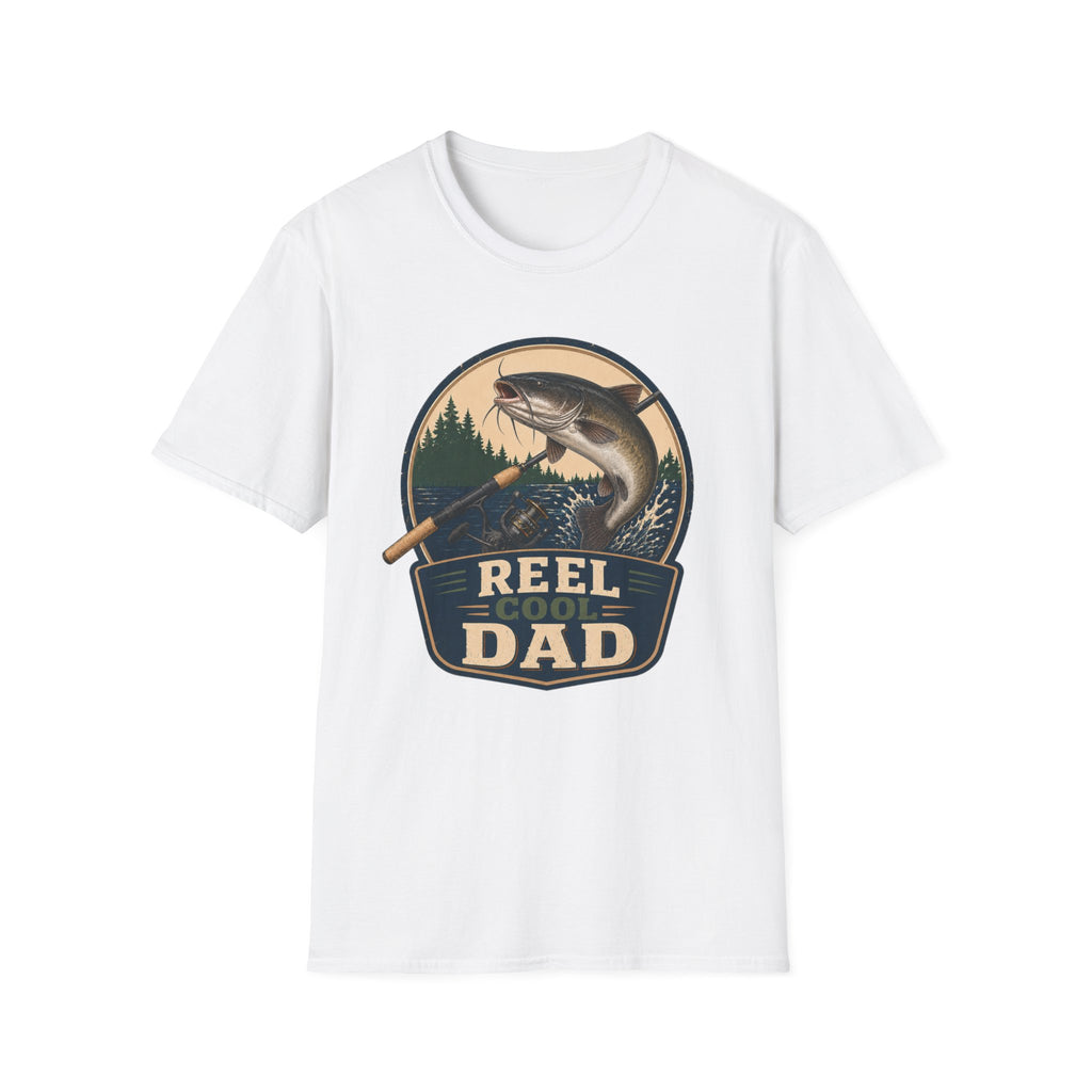 Reel Cool Dad T-Shirt - Catfish