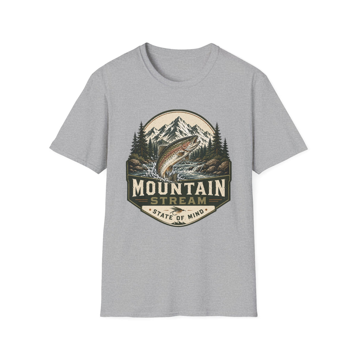 Mountain Stream State of Mind T-Shirt