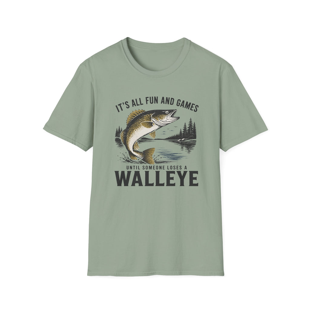 All Fun & Games T-Shirt - Walleye