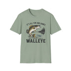 All Fun & Games T-Shirt - Walleye