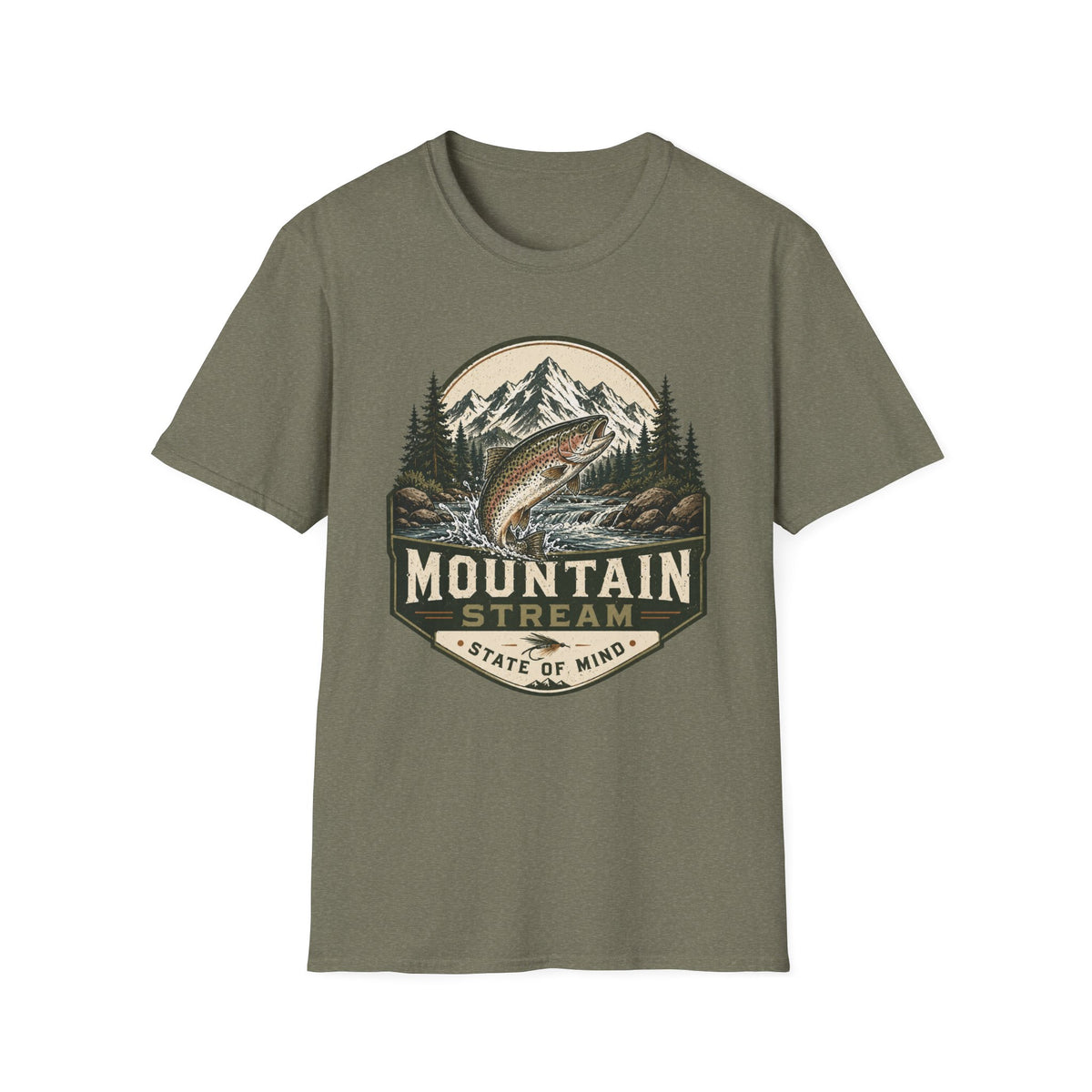 Mountain Stream State of Mind T-Shirt