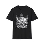 Guns Out NAH Rods Out BW T-Shirt