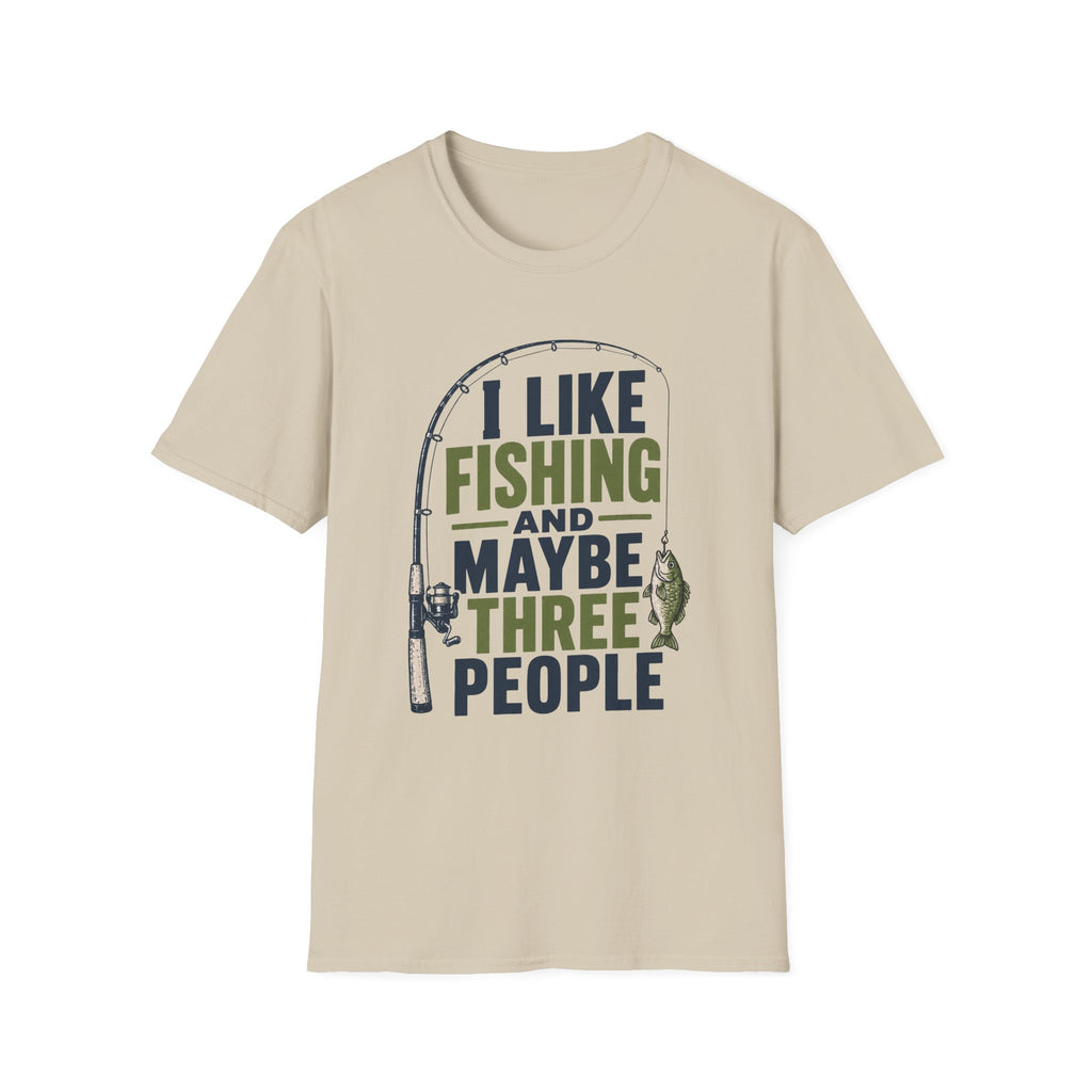 Fishing & 3 People T-Shirt