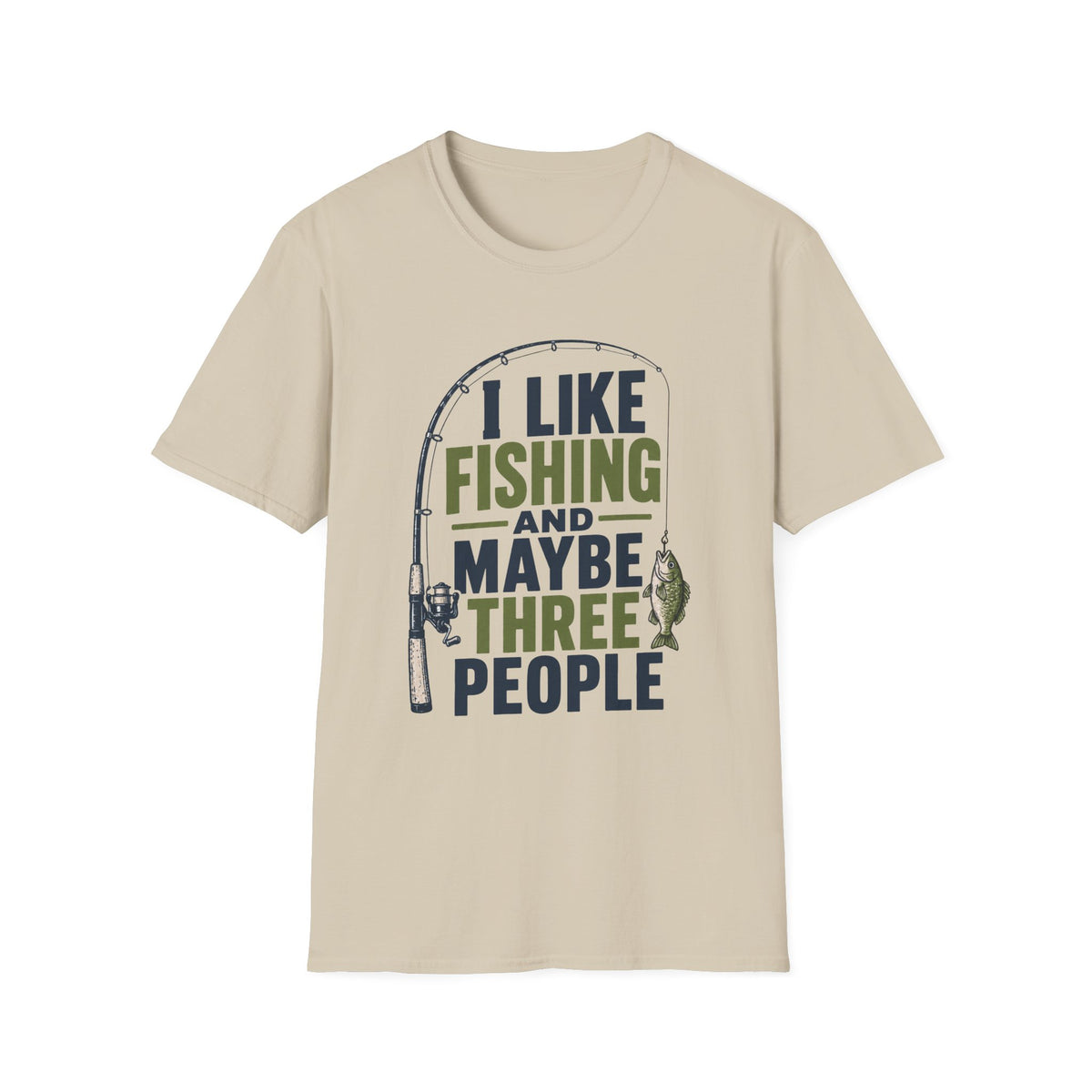 Fishing & 3 People T-Shirt