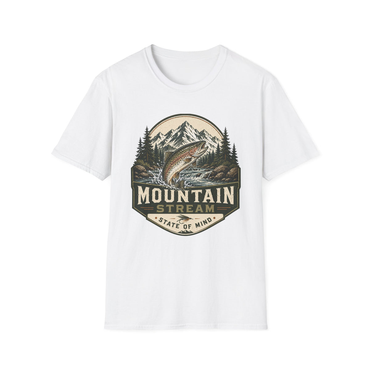 Mountain Stream State of Mind T-Shirt