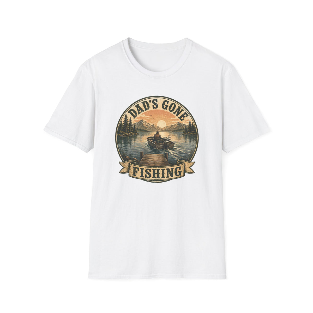 Dad's Gone Fishing T-Shirt