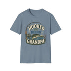 Hooked on Being Grandpa T-Shirt