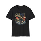 American Flag Catfish T-Shirt