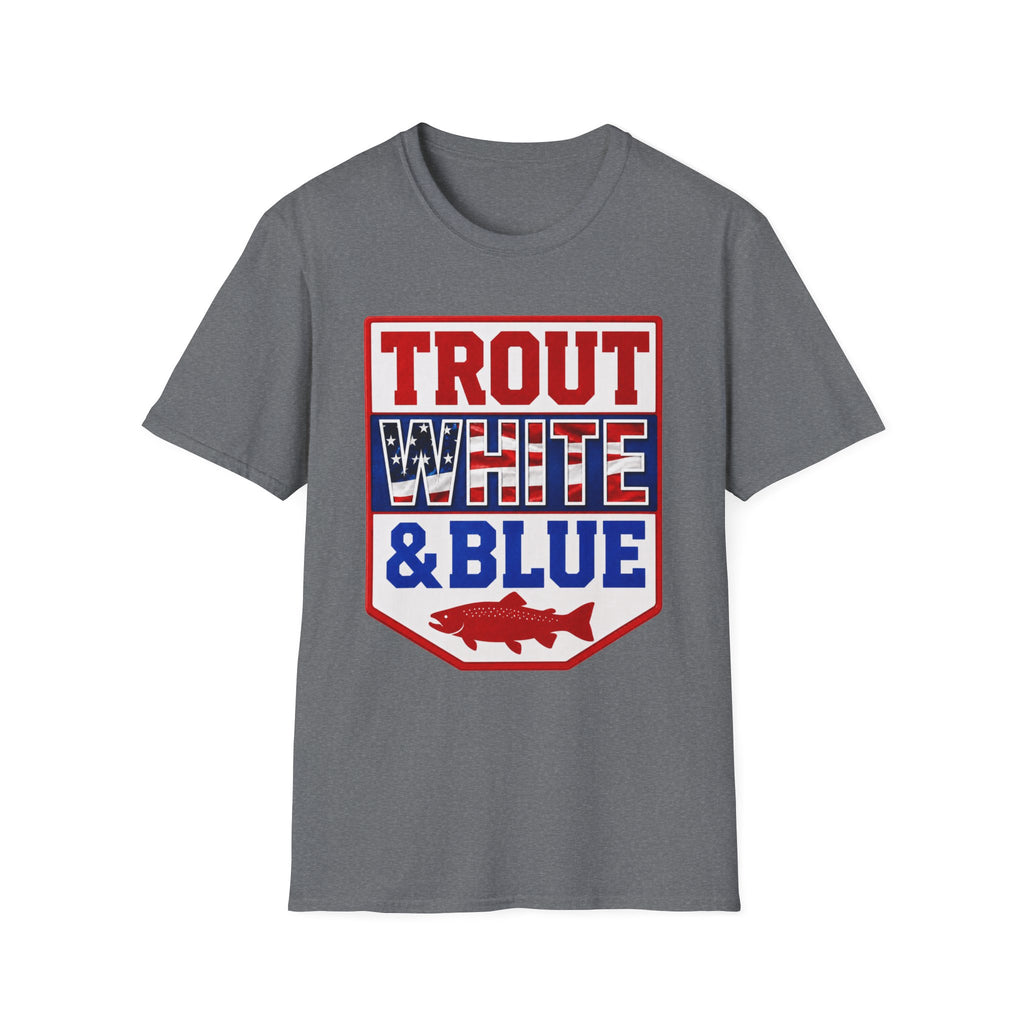 Trout White & Blue T-Shirt