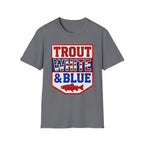 Trout White & Blue T-Shirt