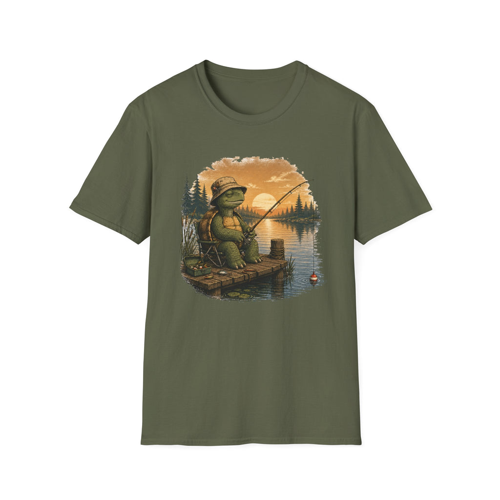 Turtle Fishing T-Shirt