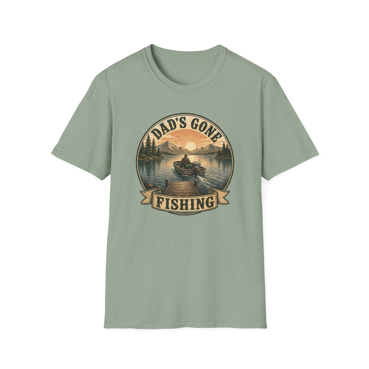 Dad's Gone Fishing T-Shirt