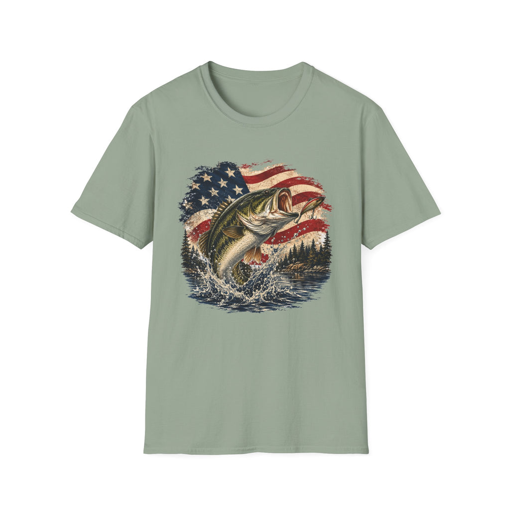 Hooked on Freedom - Bass T-Shirt