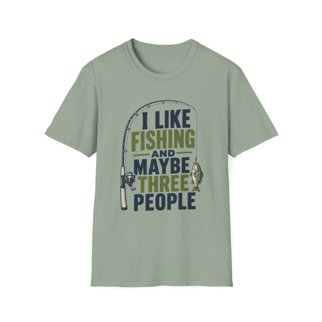Fishing & 3 People T-Shirt