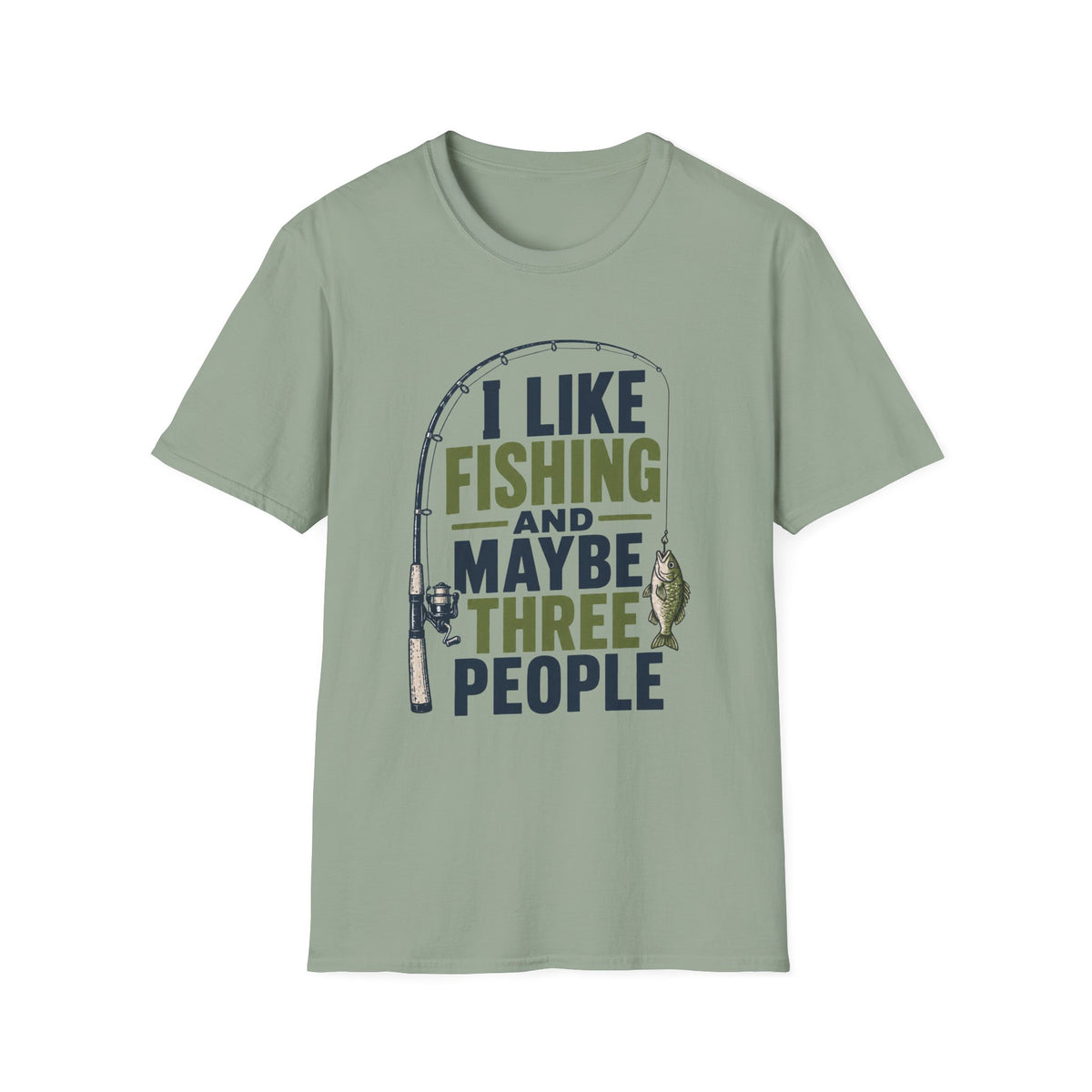 Fishing & 3 People T-Shirt