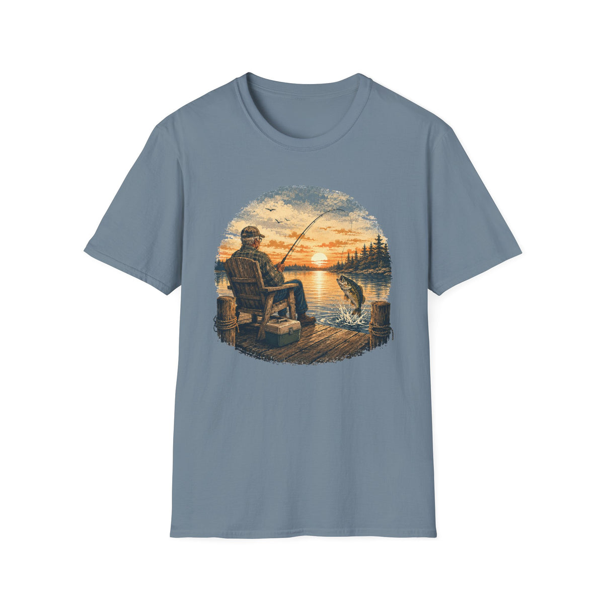Grandpa Gone Fishing T-Shirt