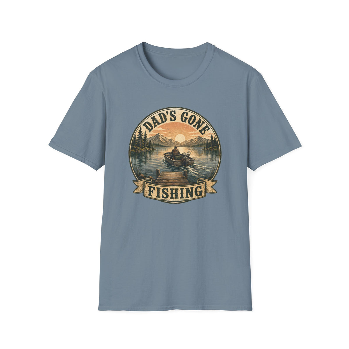 Dad's Gone Fishing T-Shirt