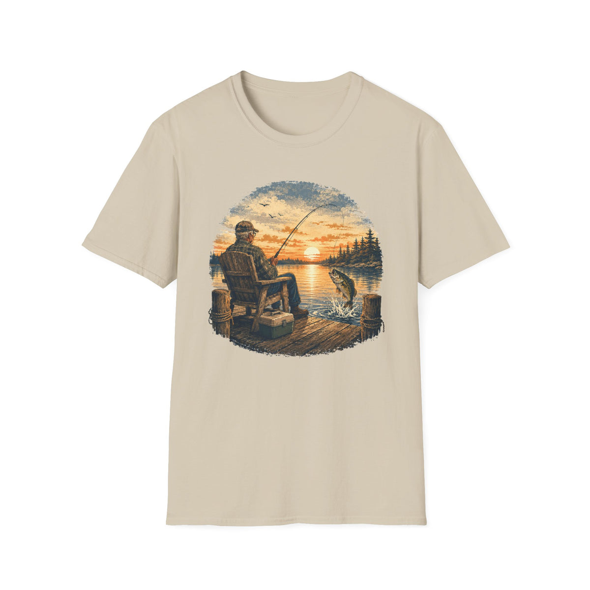Grandpa Gone Fishing T-Shirt