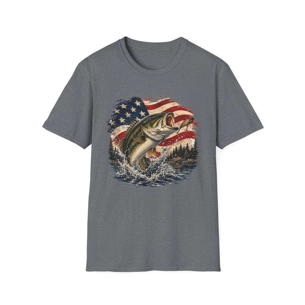 Hooked on Freedom - Bass T-Shirt