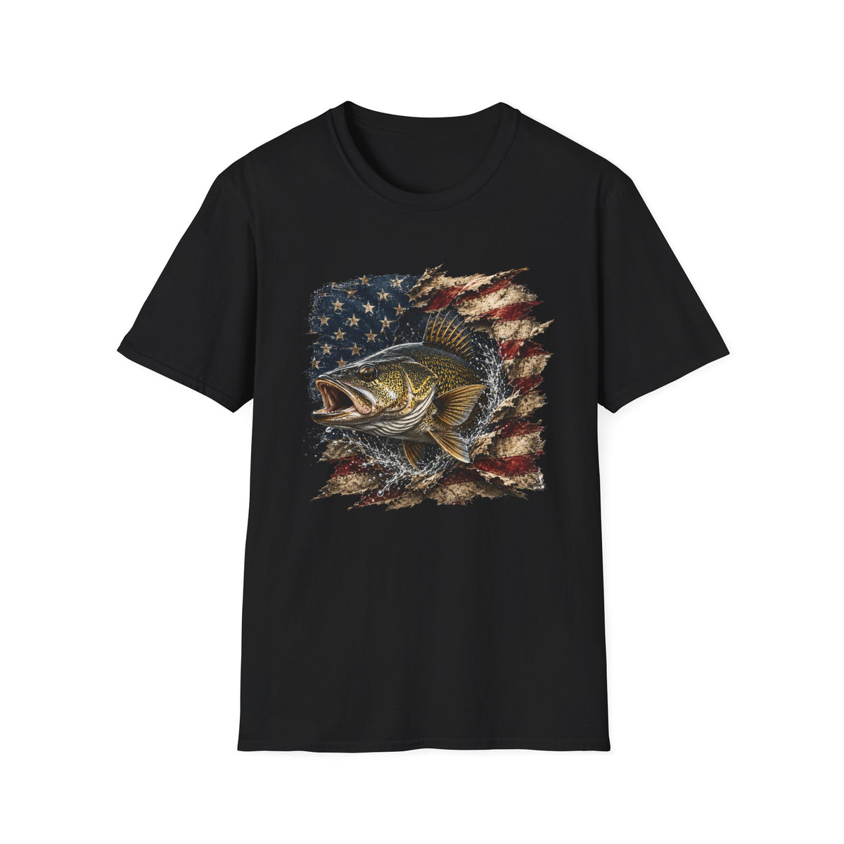 Casting for Freedom - Walleye T-Shirt