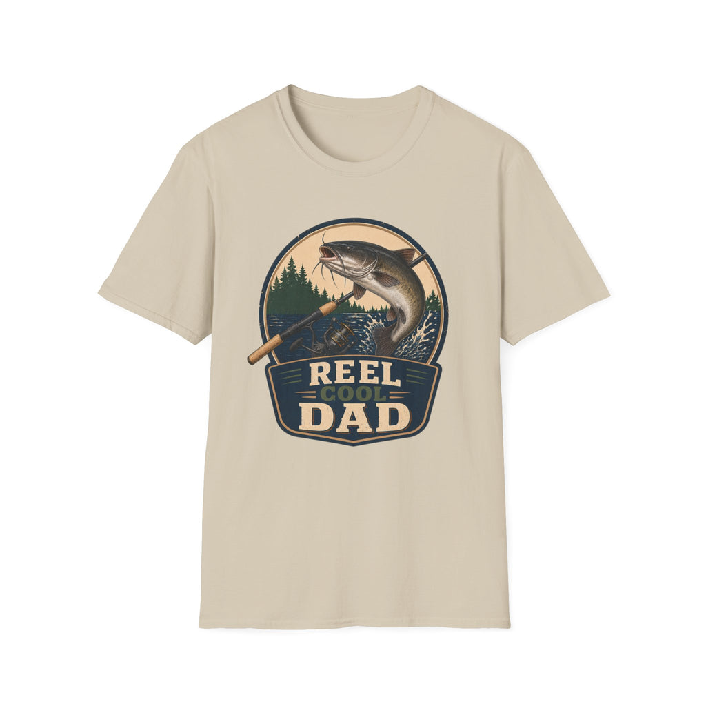Reel Cool Dad T-Shirt - Catfish