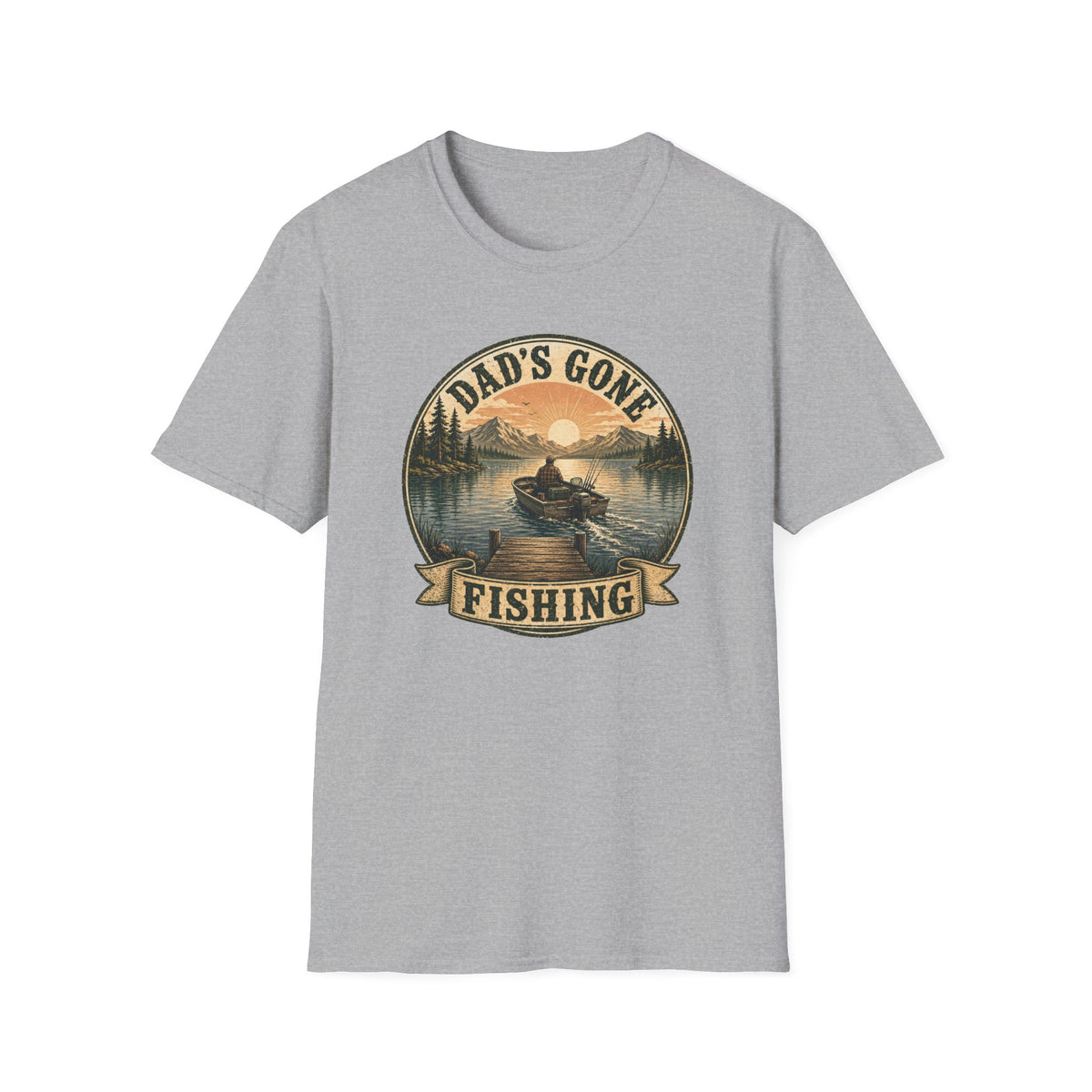 Dad's Gone Fishing T-Shirt
