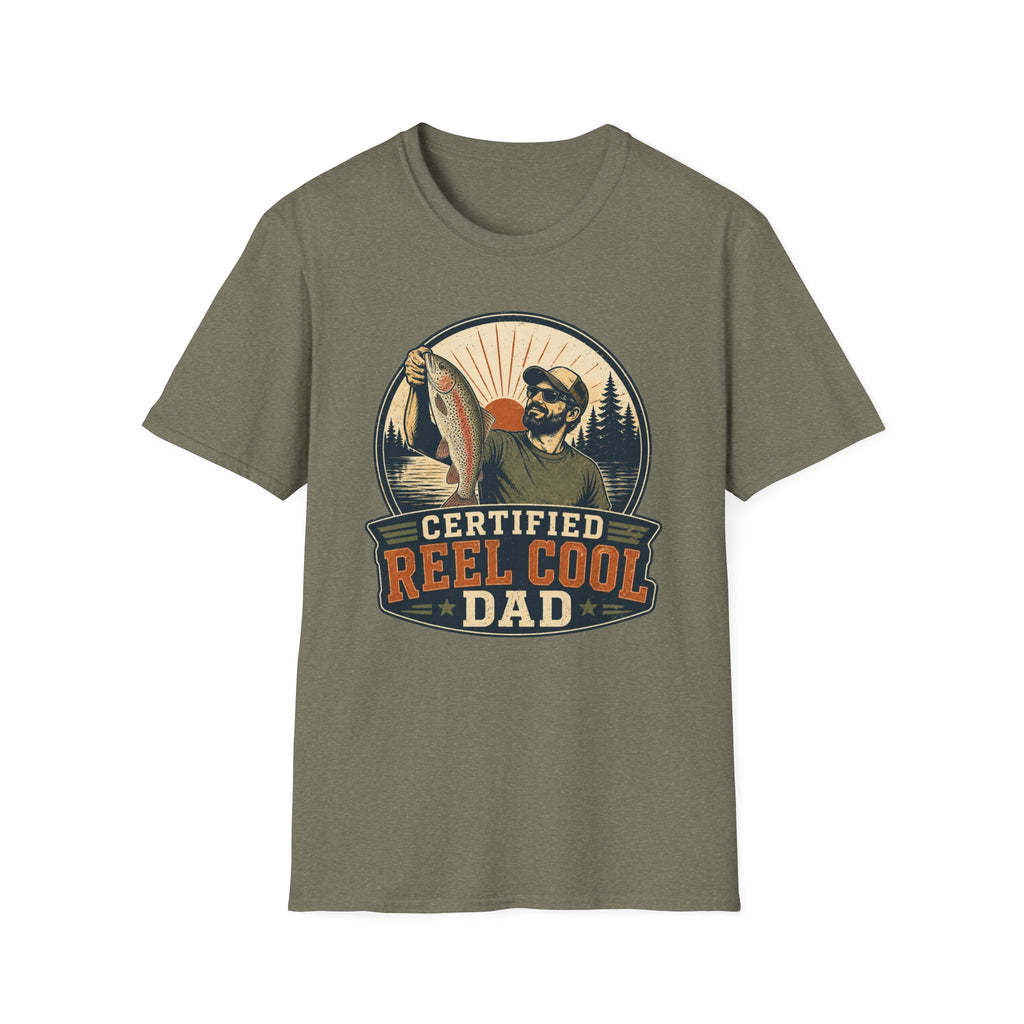 Certified Cool Dad T-Shirt - Trout