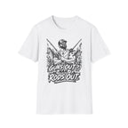 Guns Out NAH Rods Out BW T-Shirt