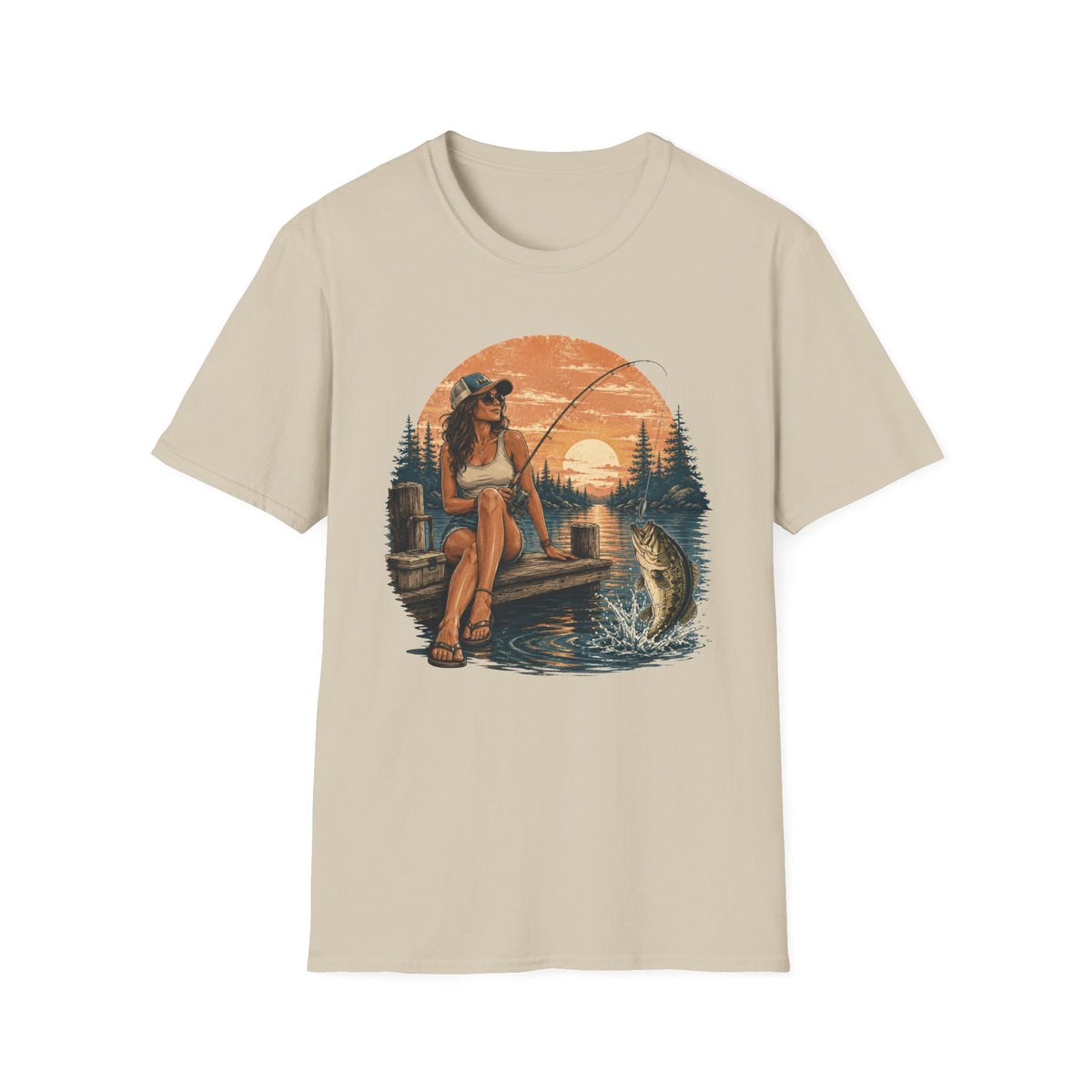 Hooked On Fishing T-Shirt