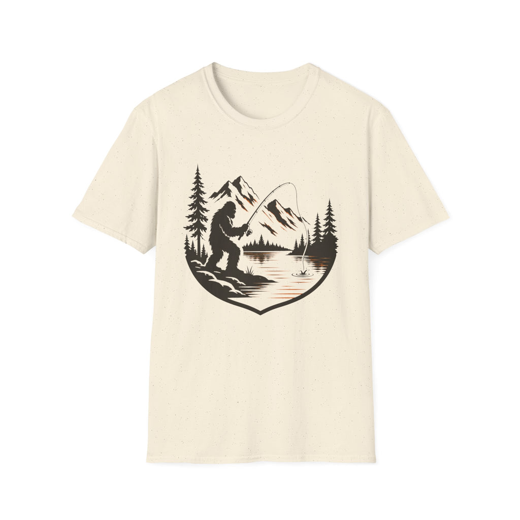Bigfoot - River Fishing T-Shirt