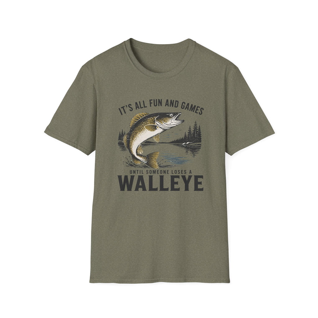 All Fun & Games T-Shirt - Walleye